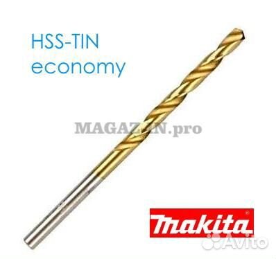 Сверло по металлу HSS-TiN 1,0x34 Makita