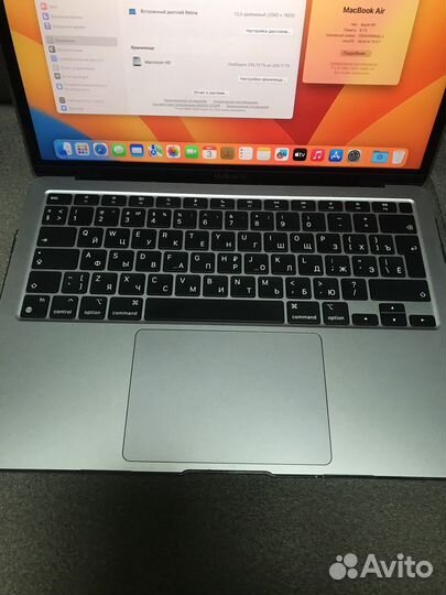 Apple MacBook air 13 2020 m1 8gb 256
