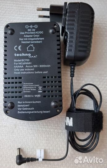 Зарядное устройство technoline bc-700