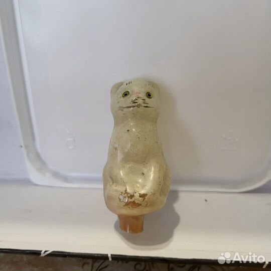 Елочные игрушки котик
