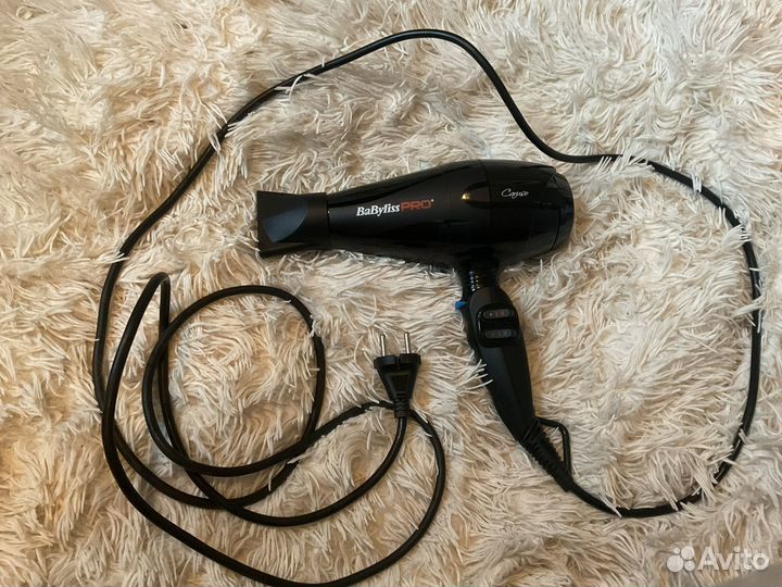 Фен профессиональный babyliss pro caruso