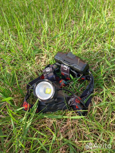 Мощный налобный фонарь