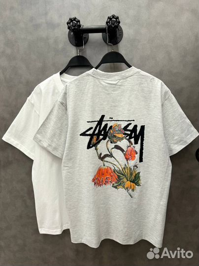 Футболка oversize женская stussy