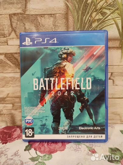 Диск Battlefield 2042 для ps4