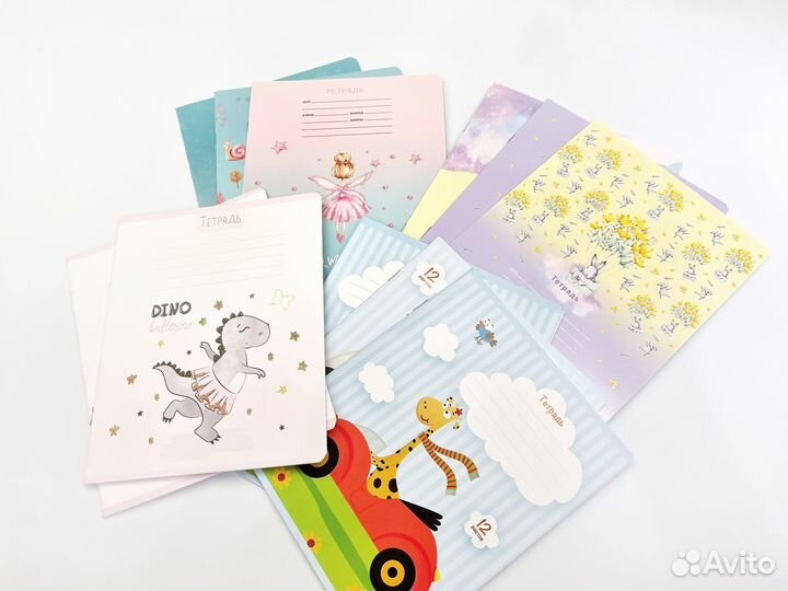 Тетради школьные набор из 3х штук