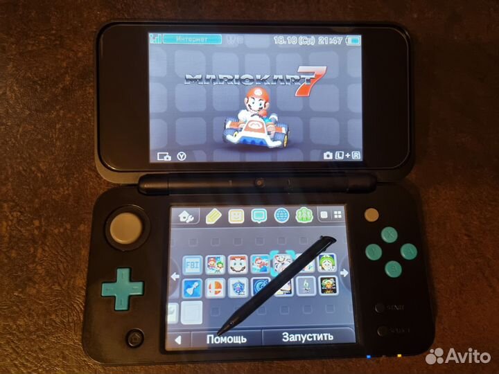 Портативная игровая приставка New Nintendo 2ds XL
