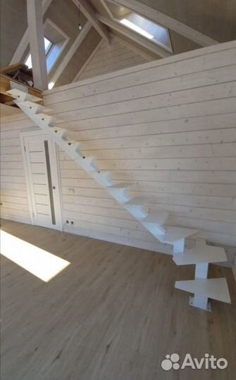 Лестницы на металлокаркасе