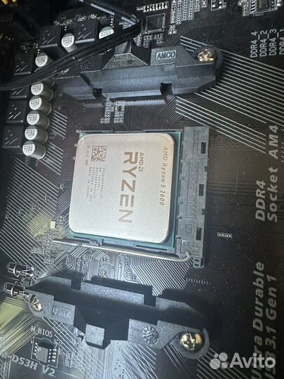 Материнская плата с процессором ryzen 5 2600