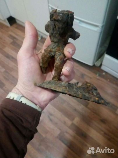 Флешка старинный железный солдатик