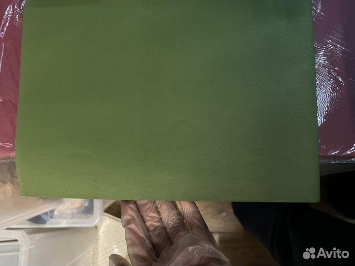 Бумага крафт цветная (листы)