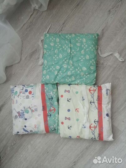 Бортики в детскую кроватку