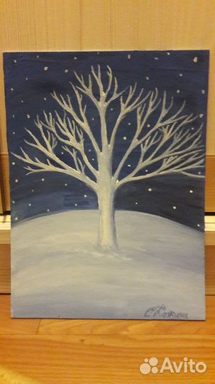 Картина маслом на холсте