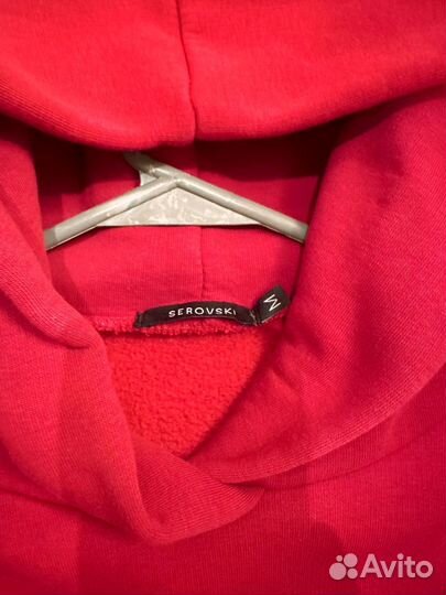 Толстовка женская красная