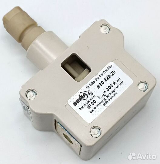 Выключатель аварийный Rema RN 300 (80 229-20) Unic