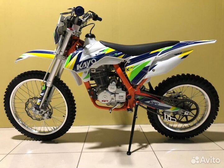 Мотоцикл kayo K1 250 MX enduro Витрина в Рассрочку
