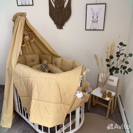 Бортики в кроватку новые