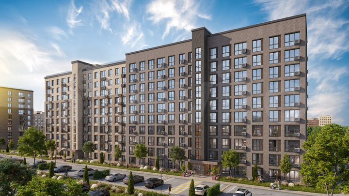 1-к. квартира, 27,6 м², 7/10 эт.