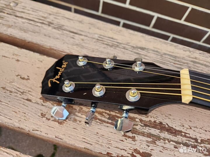 Гитара электроакустическая Fender CD-60SCE BLK