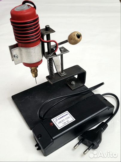 Микродрель с адаптером, мини сверлильный станок