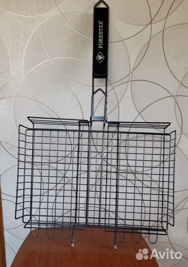 Набор шампуров 6 шт, Решетка-гриль Forester