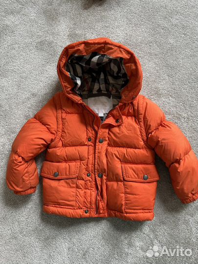 Пуховик детский Burberry