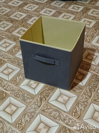 Короб для хранения вещей cube органайзер полиэстер