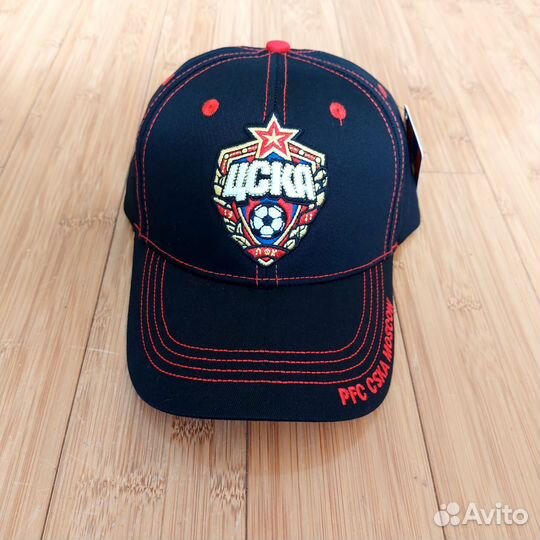 Бейсболка цска Москва чёрная