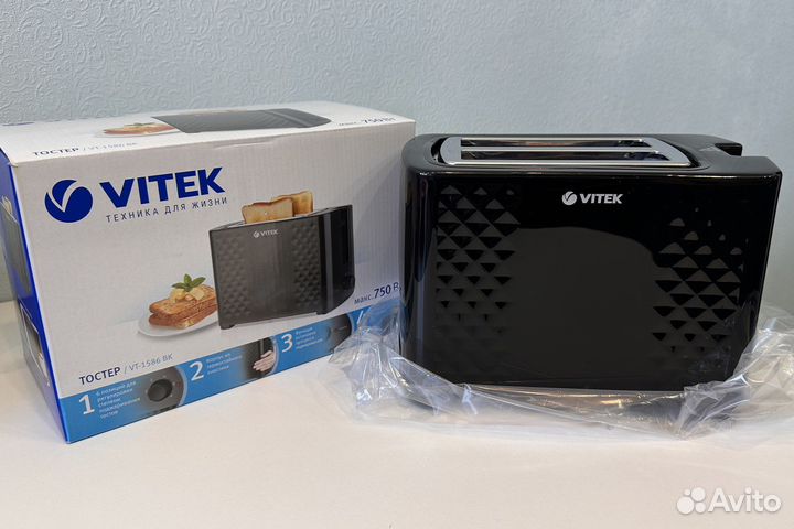 Тостер Vitek новый