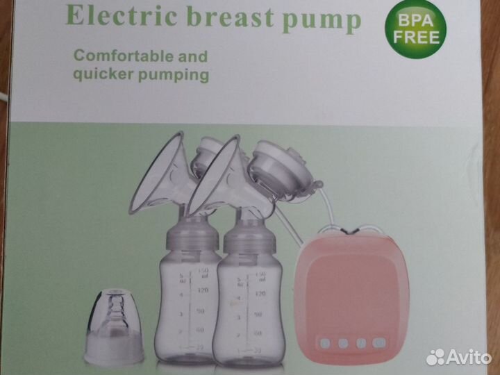 Молокоотсос электрический двойной