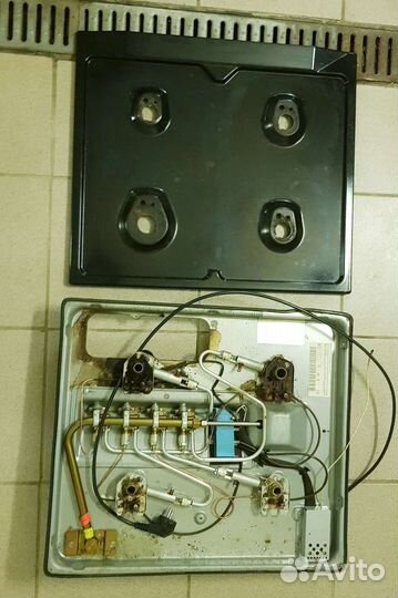 Взаимозавис. встраив. газ.плита bosch M-AD1144-N