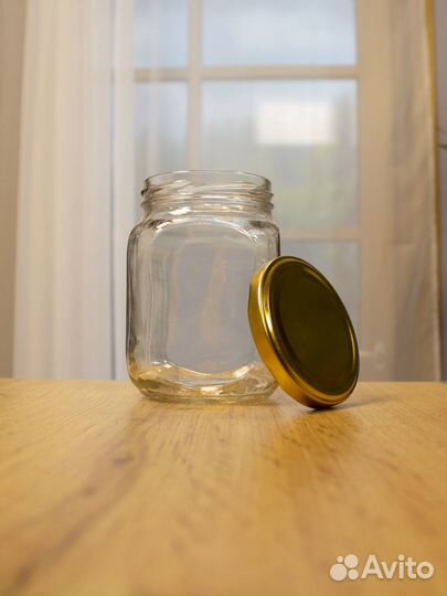 Набор стеклянных банок для хранения 9 штук, 650 мл