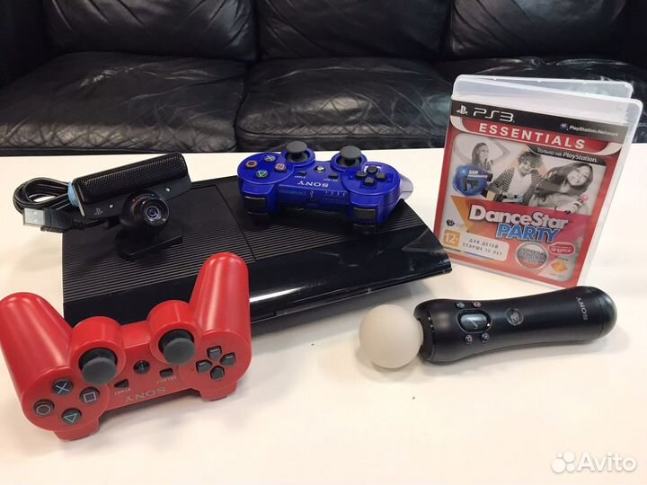 Sony playstation 3 Комплект Just dance + Игры