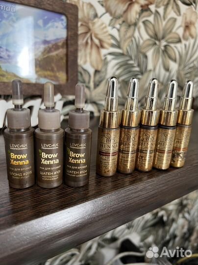 Хна для бровей brow henna