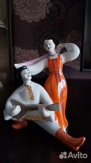 Фарфоровые статуэтки СССР лфз