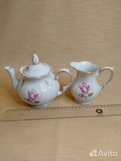 Чайник заварочный и молочник гдр