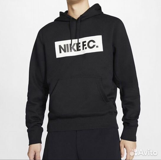 Nike Men F.C Essential Fleece L/S Jersey Black