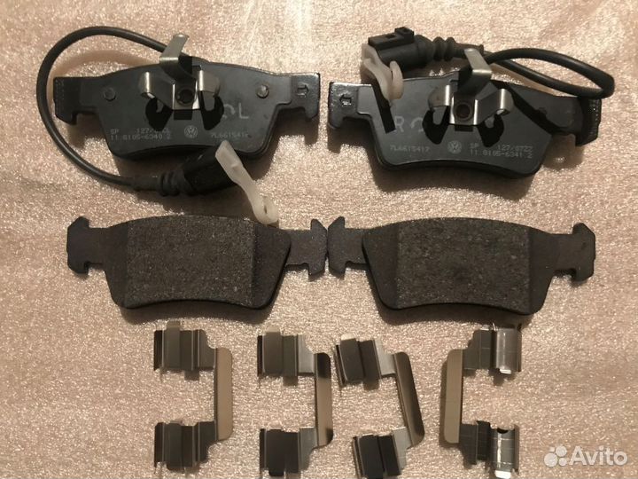 Тормозные колодки задние на VAG 7L6698451