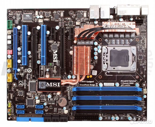 Материнская плата MSI Eclipse SLI (Intel X58)