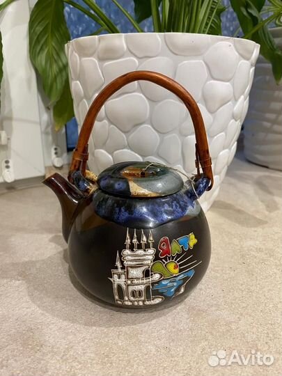 Чайник заварочный глиняный