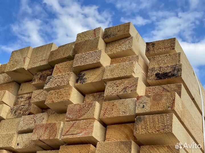 Доска обрезная 25х150х6000