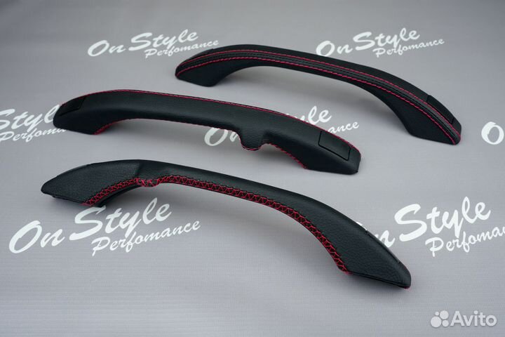 Черные поручни потолка Лада 2110/Гранта/Приора