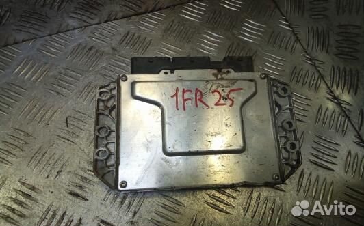 Блок управления двигателем renault scenic 2 (1FR25
