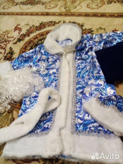 Костюм деда мороза детский (Прокат)