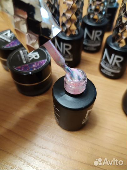 Набор гель лаков баз и гелей для маникюра