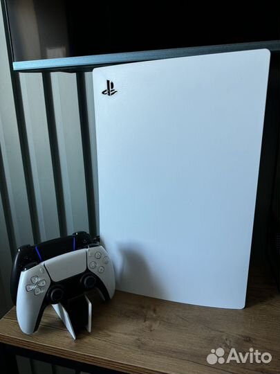 Sony playstation 5 ps5 с дисководом 2 джойстика