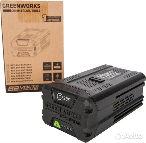 Аккумулятор GreenWorks gс82B5, 82V, 5Ач