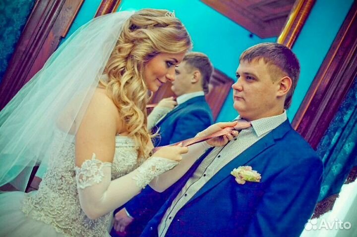 Свадебная прическа и макияж