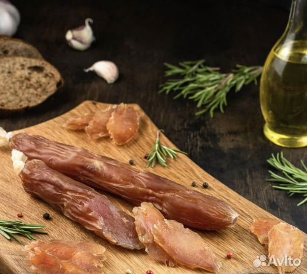 Конская колбаса Премиум/ Куриная колбаса