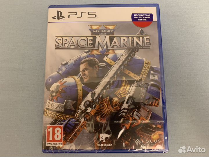 Warhammer 40.000 Space Marine 2 PS5 (Диск, Рус)