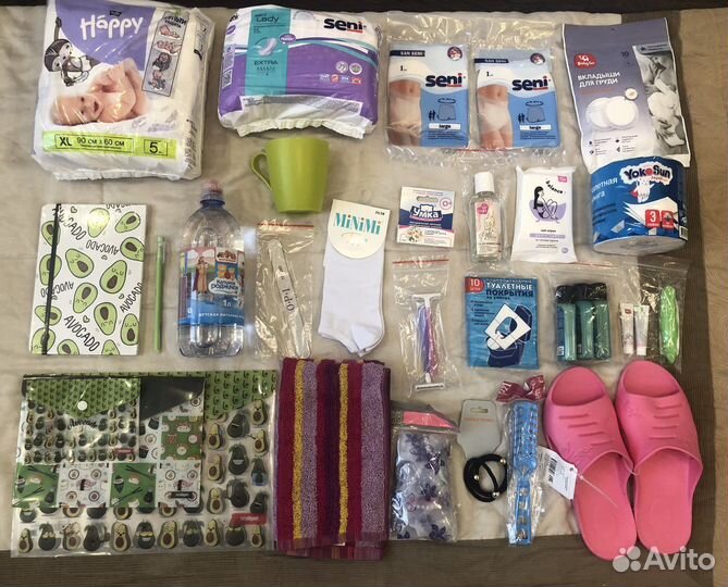 Готовая сумка в роддом